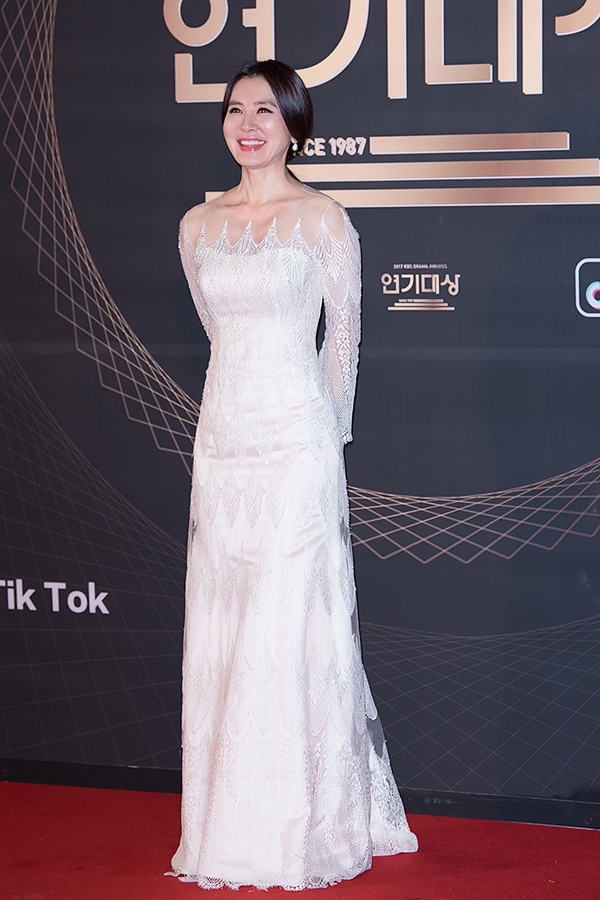 이일화, '2017 KBS 연기대상' 포토월 행사
