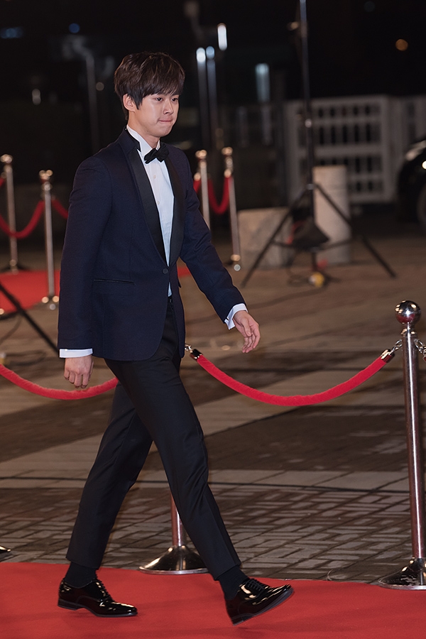 공명, '2017 KBS 연기대상' 포토월 행사
