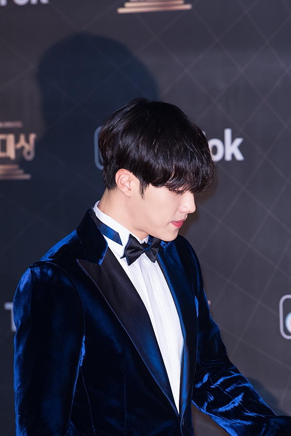 우도환, '2017 KBS 연기대상' 포토월 행사