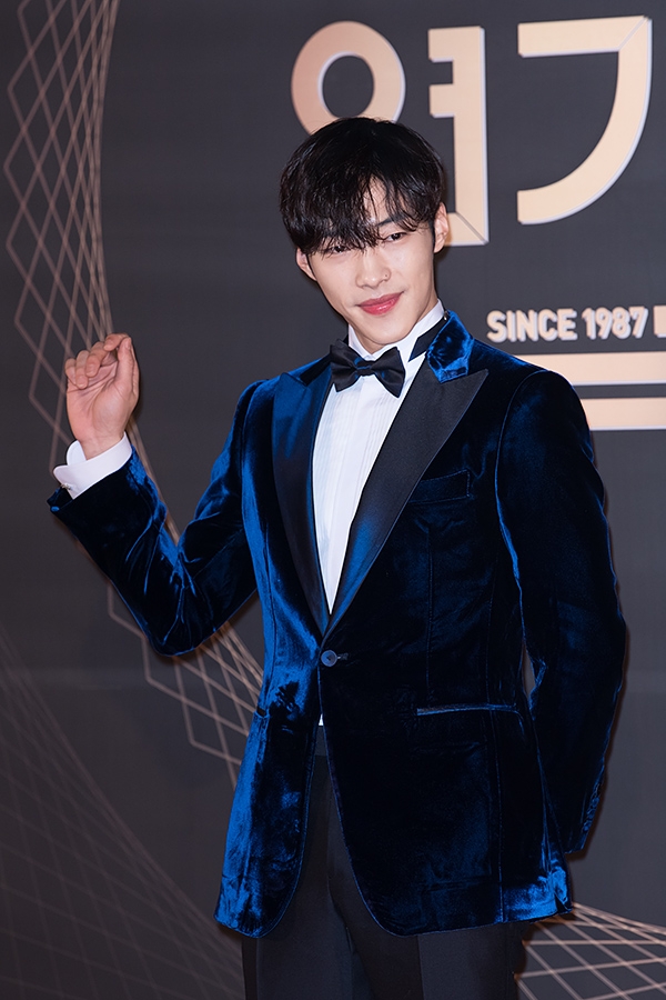 우도환, '2017 KBS 연기대상' 포토월 행사