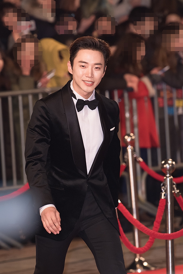 2PM 준호, '2017 KBS 연기대상' 포토월 행사