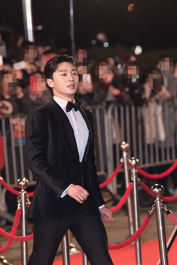 박서준, '2017 KBS 연기대상' 포토월 행사