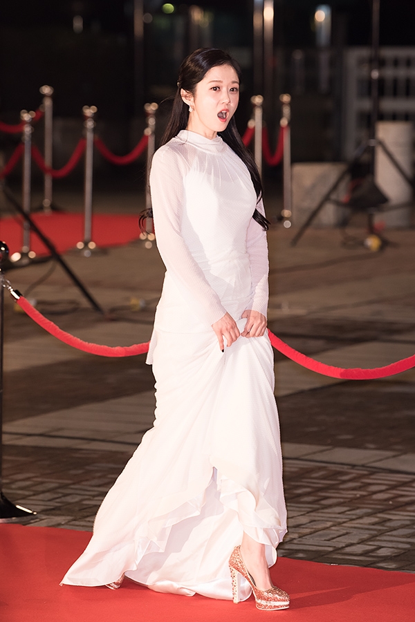 장나라, '2017 KBS 연기대상' 포토월 행사
