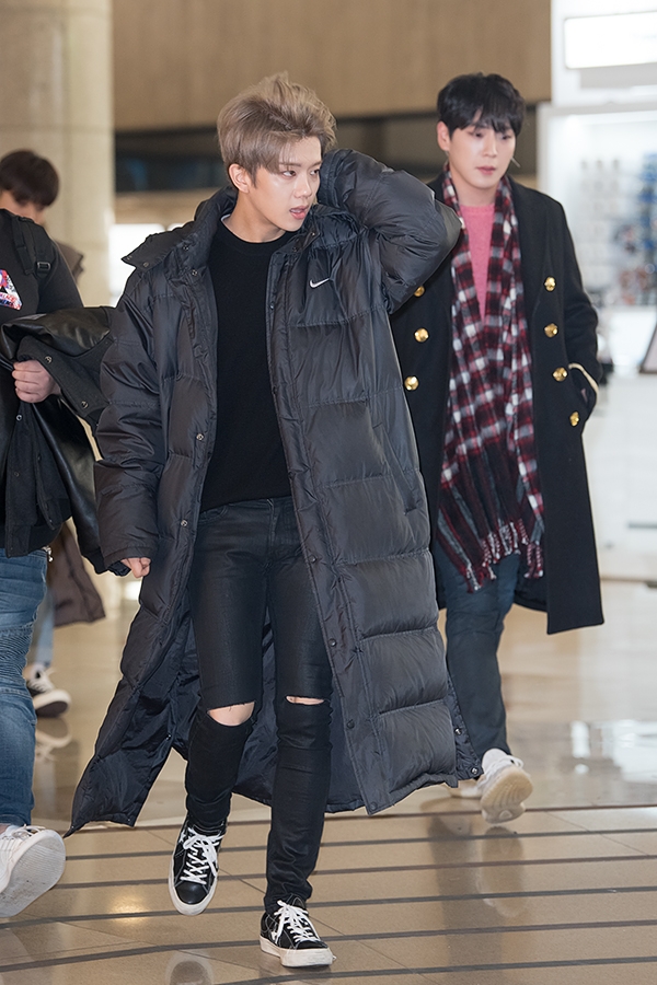 비에이피(BAP) 영재, 김포국제공항 출국 현장