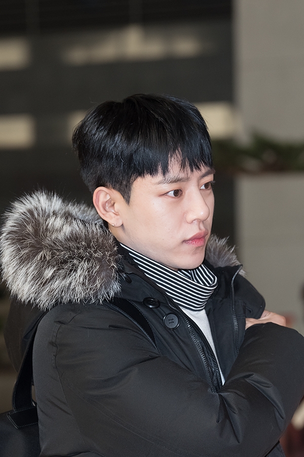 비에이피(BAP) 대현, 김포국제공항 출국 현장