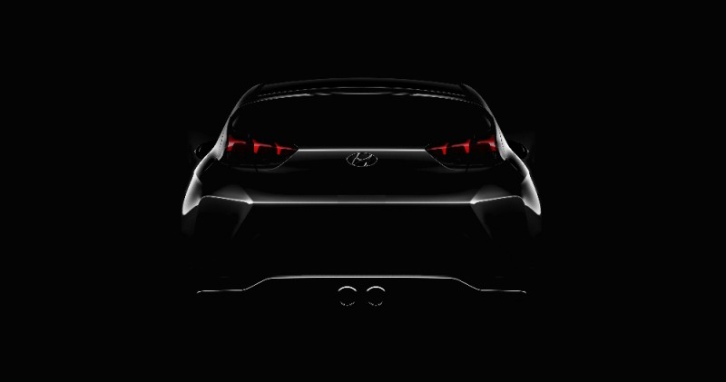 신형 벨로스터 렌더링 후면부.(사진=현대자동차)