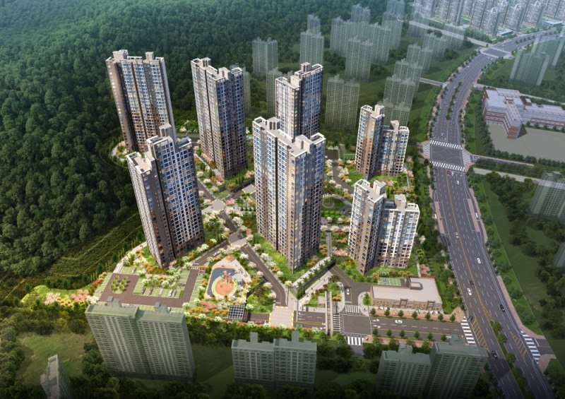 원주기업도시 이지더원 2차 조감도.(사진=라인건설)