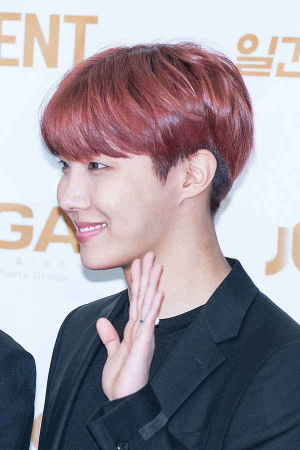 방탄소년단(BTS) 제이홉, ‘제32회 골든디스크’ 음원 부문 시상식 레드카펫 행사