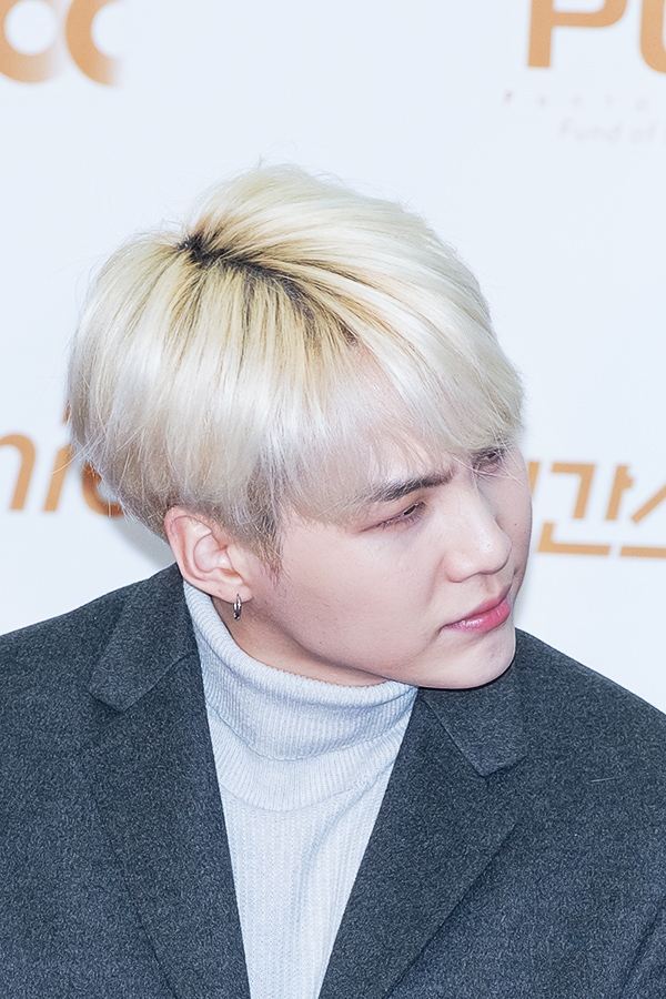 방탄소년단(BTS) 슈가, ‘제32회 골든디스크’ 음원 부문 시상식 레드카펫 행사