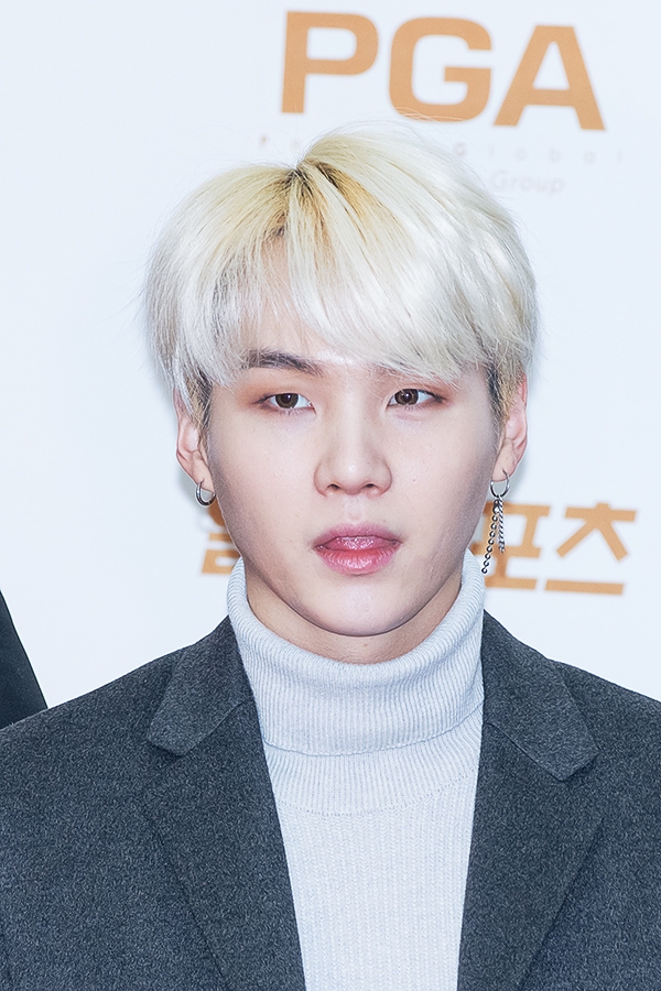 방탄소년단(BTS) 슈가, ‘제32회 골든디스크’ 음원 부문 시상식 레드카펫 행사