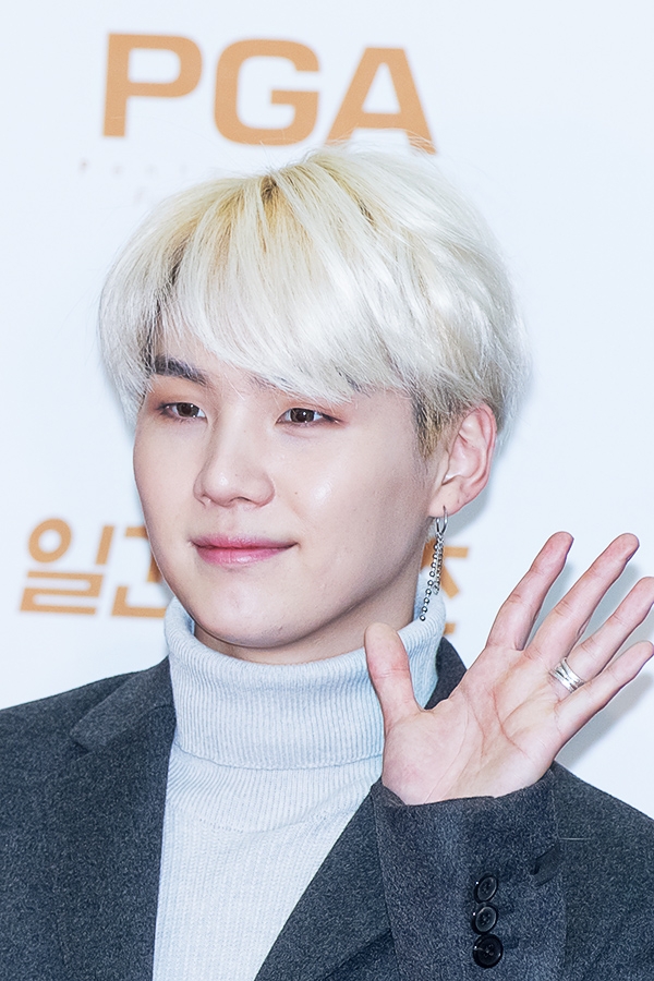 방탄소년단(BTS) 슈가, ‘제32회 골든디스크’ 음원 부문 시상식 레드카펫 행사