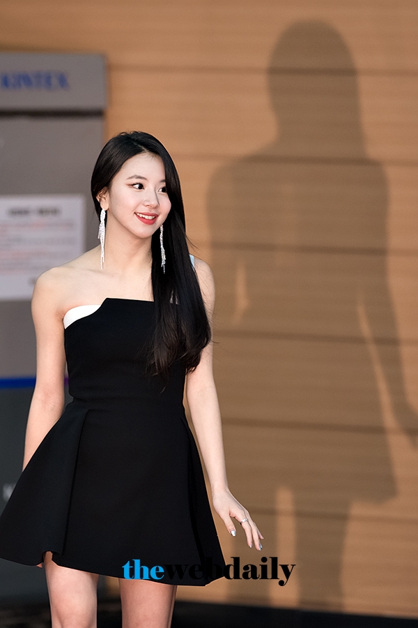트와이스(TWICE) 채영, ‘제32회 골든디스크’ 음반 부문 시상식 레드카펫 행사