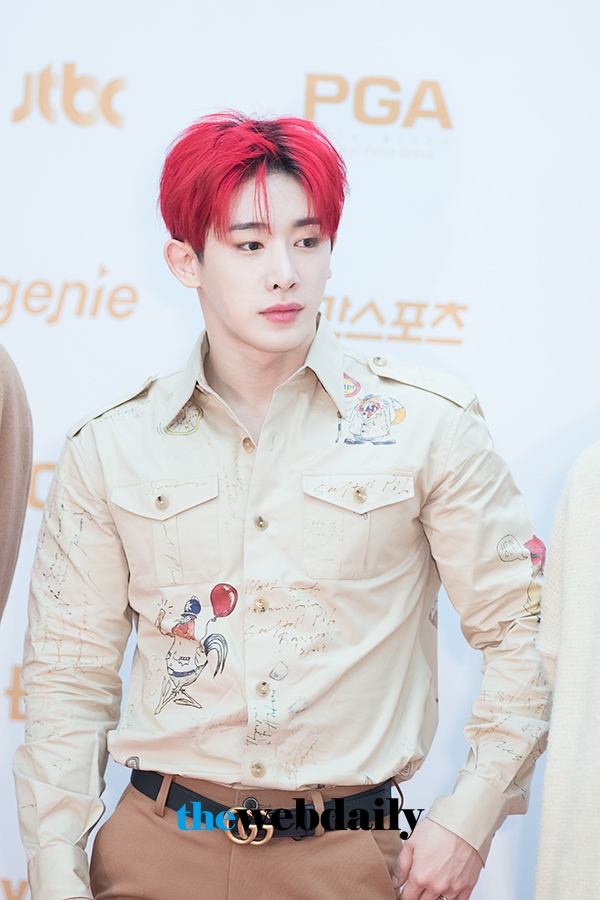 몬스타엑스(MONSTAX) 원호, ‘제32회 골든디스크’ 음반 부문 시상식 레드카펫 행사