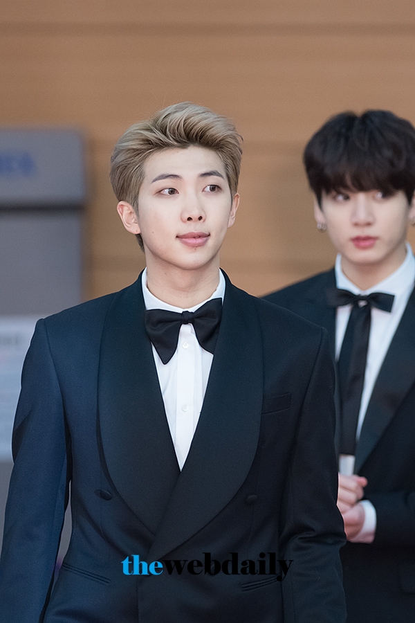 방탄소년단(BTS) RM, ‘제32회 골든디스크’ 음반 부문 시상식 레드카펫 행사