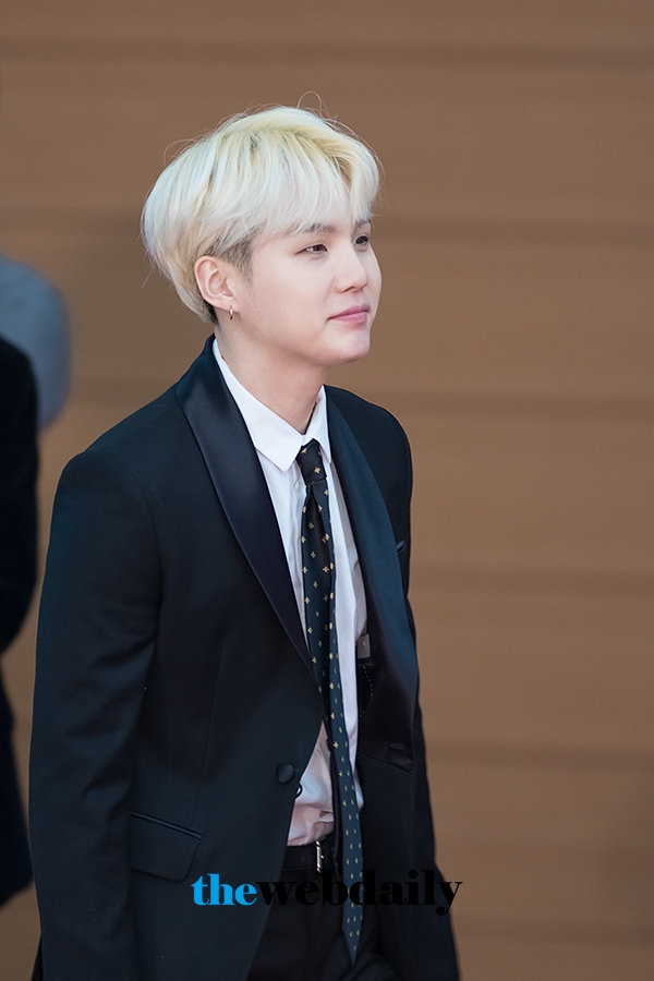 방탄소년단(BTS) 슈가, ‘제32회 골든디스크’ 음반 부문 시상식 레드카펫 행사