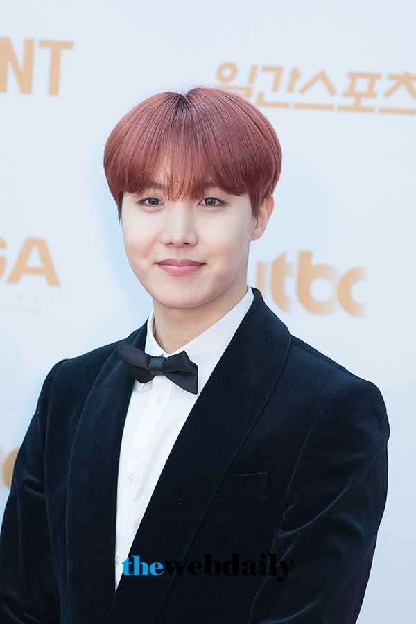 방탄소년단(BTS) 제이홉, ‘제32회 골든디스크’ 음반 부문 시상식 레드카펫 행사
