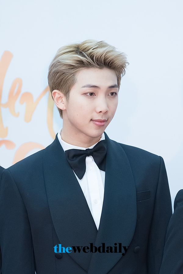 방탄소년단(BTS) RM, ‘제32회 골든디스크’ 음반 부문 시상식 레드카펫 행사