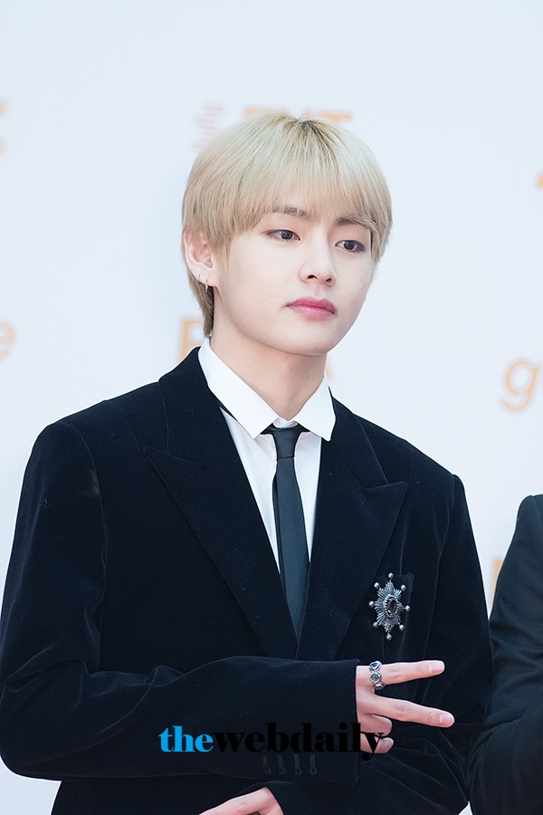 방탄소년단(BTS) 뷔, ‘제32회 골든디스크’ 음반 부문 시상식 레드카펫 행사