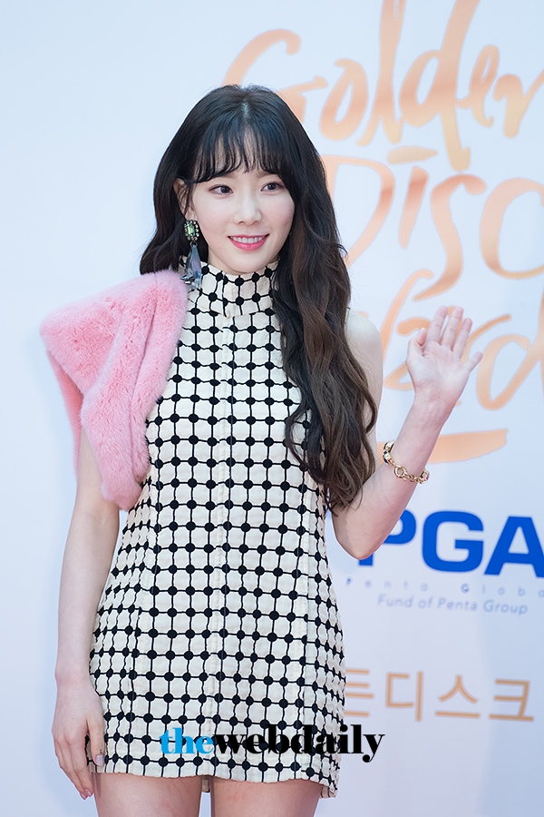소녀시대 태연, ‘제32회 골든디스크’ 음반 부문 시상식 레드카펫 행사