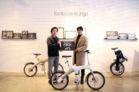 'E-BIke 아카데미' 경품 이벤트 현장.(사진=만도풋루스)