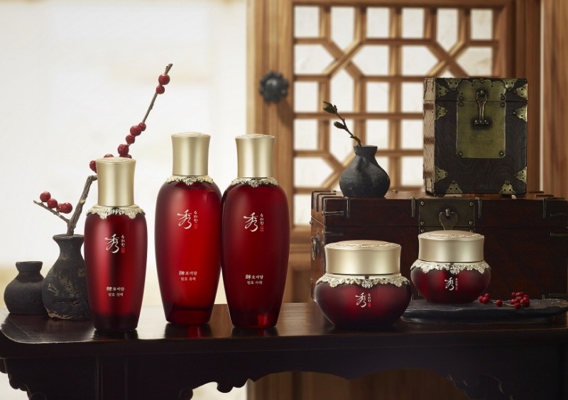 수려한 효비담 라인 10주년 리뉴얼.(사진= LG생활건강)