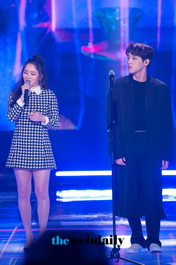 레이디스코드 소정-한희준, MBC뮤직 '쇼챔피언' 현장공개