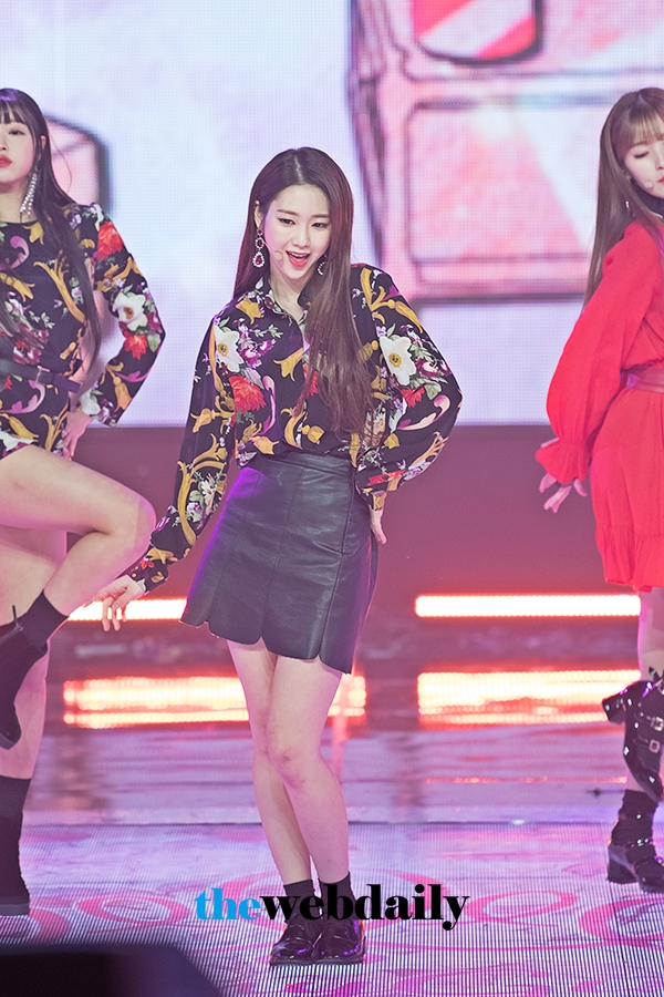 오마이걸 지호, MBC뮤직 '쇼챔피언' 현장공개