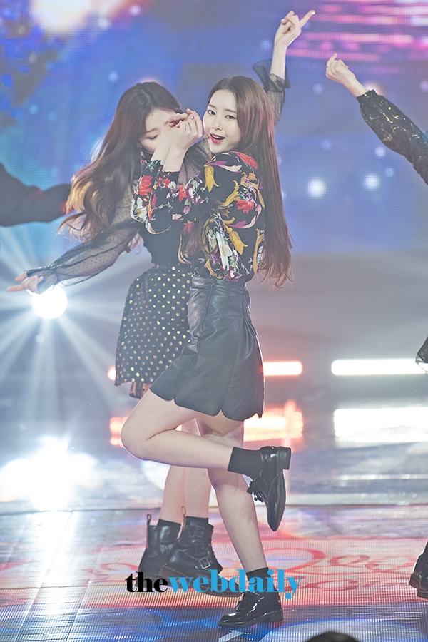 오마이걸 지호, MBC뮤직 '쇼챔피언' 현장공개