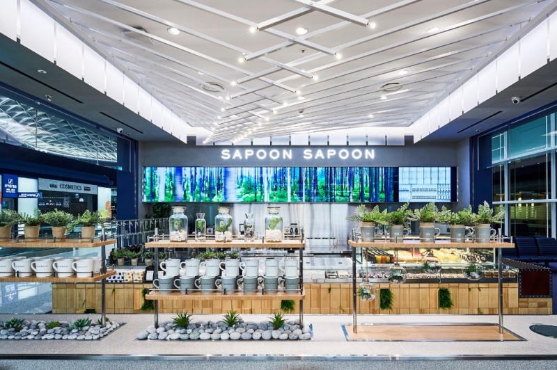 KGC인삼공사, 카페 사푼사푼 인천공항 제2여객터미널 매장 오픈