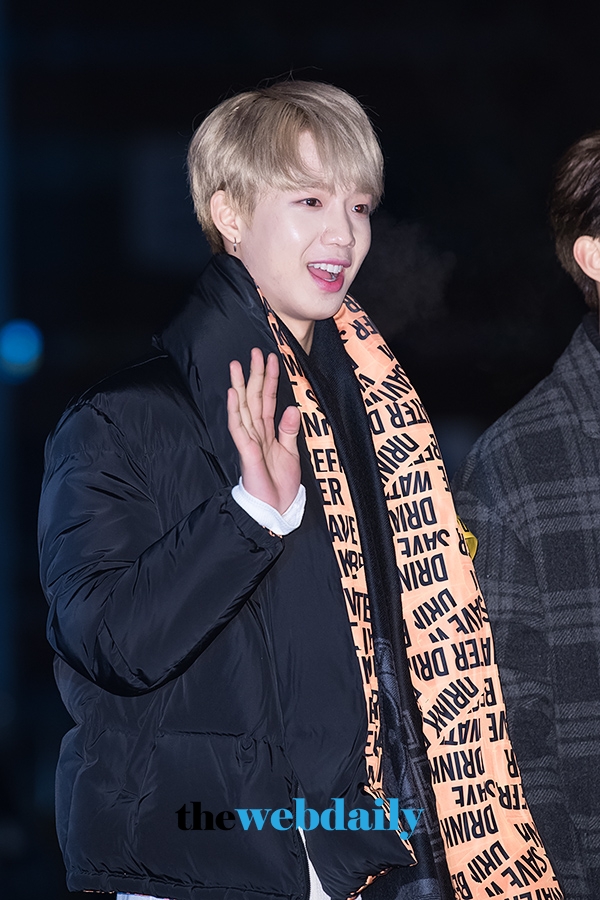 MXM 임영민 KBS 2TV '뮤직뱅크' 리허설 출근길