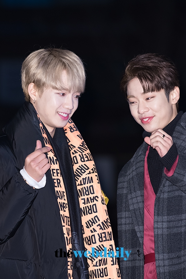 MXM 임영민-김동현 KBS 2TV '뮤직뱅크' 리허설 출근길