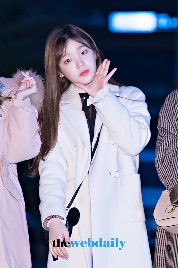오마이걸 승희, KBS 2TV '뮤직뱅크' 리허설 출근길