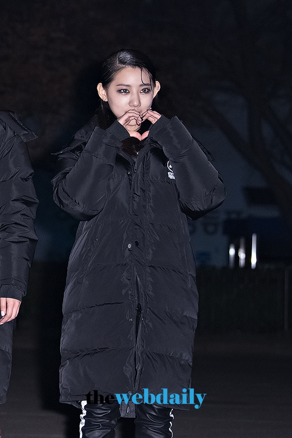 걸카인드 세흔, KBS 2TV '뮤직뱅크' 리허설 출근길