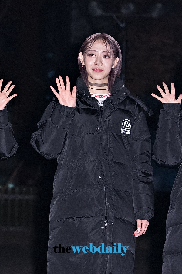 걸카인드 메딕진, KBS 2TV '뮤직뱅크' 리허설 출근길