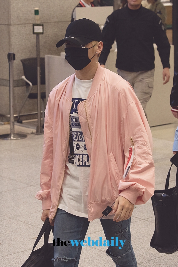 워너원(WannaOne) 강다니엘, 인천국제공항 제1여객터미널 입국 현장
