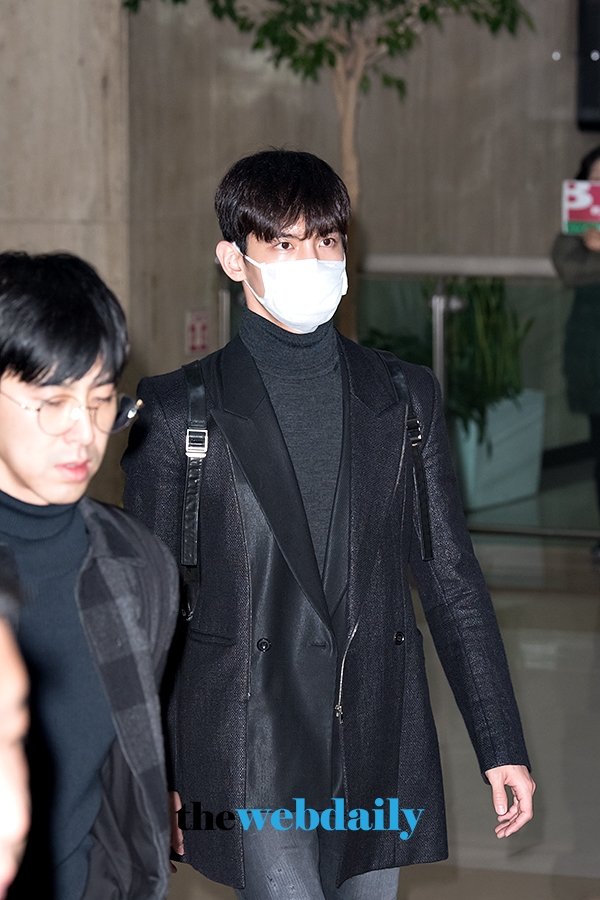 동방신기 최강창민, 김포국제공항 입국 현장