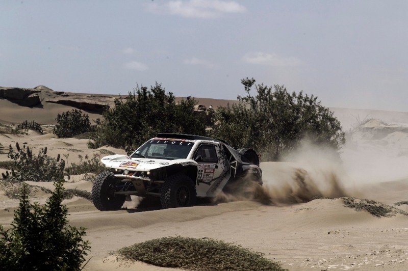 다카르 랠리 7구간.(사진=쌍용자동차)