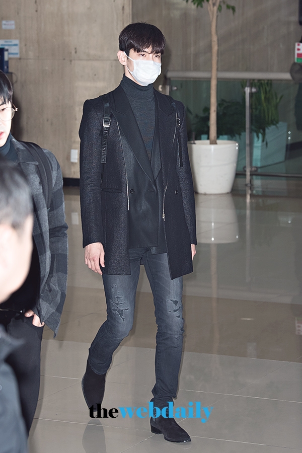 동방신기 최강창민, 김포국제공항 입국 현장