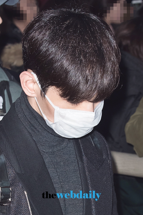 동방신기 최강창민, 김포국제공항 입국 현장