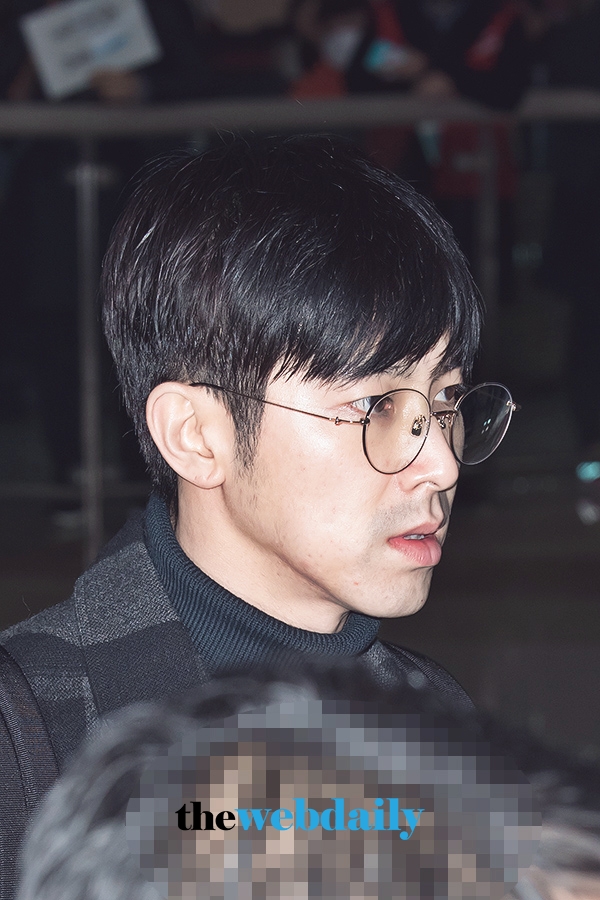 동방신기 유노윤호, 김포국제공항 입국 현장