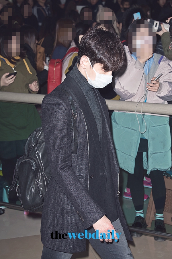 동방신기 최강창민, 김포국제공항 입국 현장