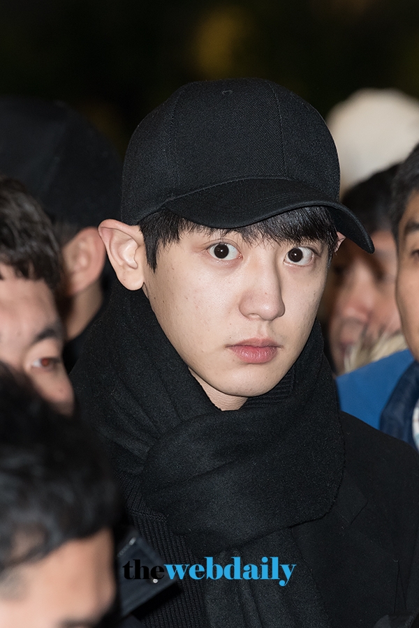 엑소(EXO) 찬열, 김포국제공항 출국 현장