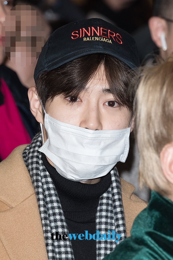 엑소(EXO) 수호, 김포국제공항 출국 현장