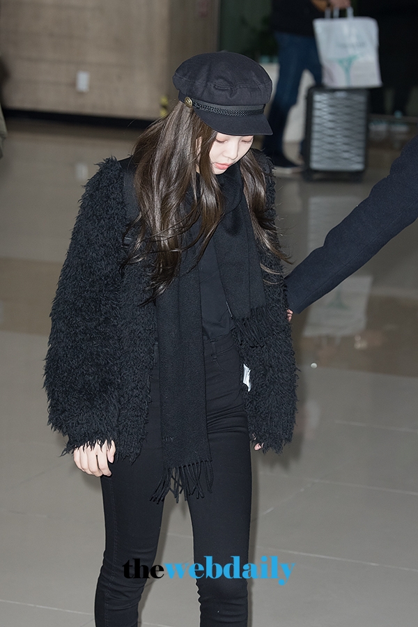 블랙핑크(BLACKPINK) 제니, 김포국제공항 입국 현장