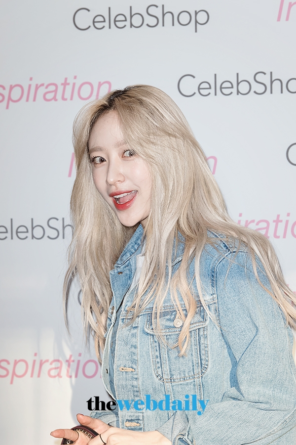 EXID 하니, CJ오쇼핑 셀렙샵 팝업스토어 '인스피레이션' 포토월 행사