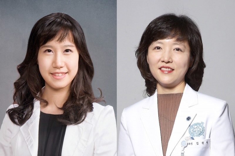 왼쪽부터 분당서울대병원 공공의료사업단 김인향, 김정현 교수팀