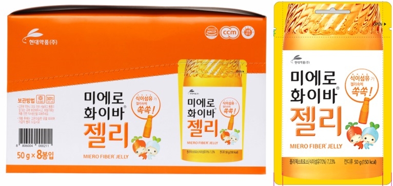 미에로화이바 젤리 (사진=현대약품)