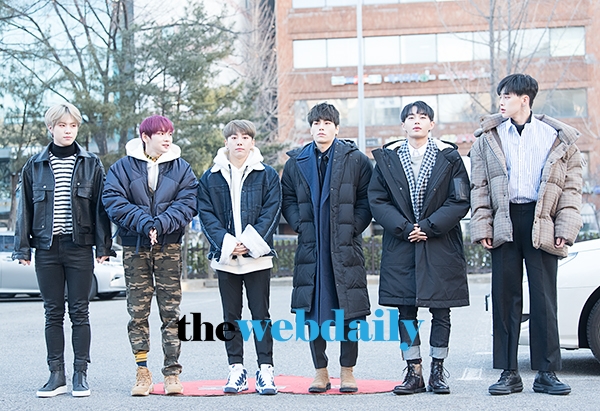 JBJ, KBS 뮤직뱅크 출근길