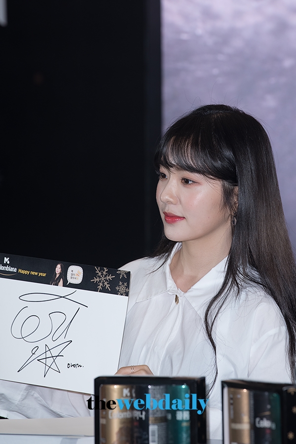 레드벨벳 아이린, 아이린 사인회 현장