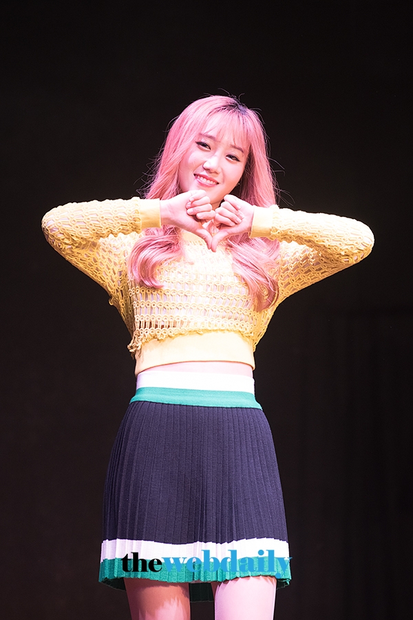 에이지엠(AZM) 성은지, 쇼케이스 현장